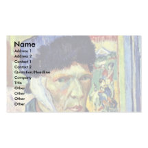Self-Portrait With Bandaged Ear By Vincent Van Business Card