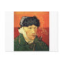 Self Portrait with Bandaged Ear - Vincent Van Gogh Post Card