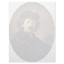 Self-Portrait With Beret And Gold Chain [1]. Personalized Letterhead