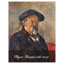 Self-Portrait With Beret By Paul Cézanne Flyer