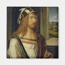Self Portrait with Gloves, 1498 Magnets