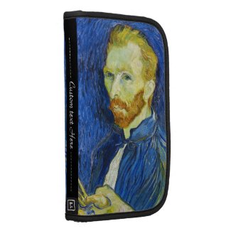 Self Portrait with Pallette vincent van gogh Planners