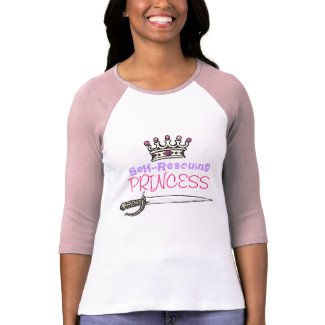 Self-Rescuing Princess T Shirt