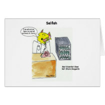 Selfish: Bad Scientist Card