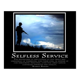 Selfless Service print