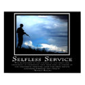 Selfless Service posters