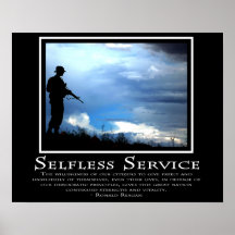 Selfless Service Posters