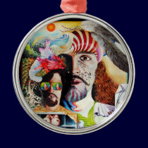 Selfportrait with the Critical Eye ornaments