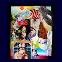 SELFPORTRAIT WITH THE CRITICAL EYE posters