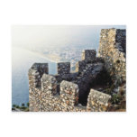 Seljuk Ramparts, Alanya - 1221 A.D. Post Card