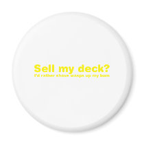 Sell My Deck? Turntable DJ Disc Jockey Music magnets