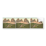 Sella Joch and Langkofl, Tyrol, Austro-Hungary rar Bumper Sticker