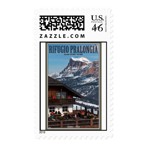 Sella Ronda - Rifugio Pralongia Postage Stamps