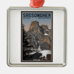 Sella Ronda - Sassongher Christmas Tree Ornaments