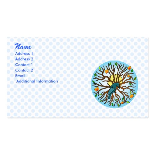 Sella Sparrow Business Card Templates