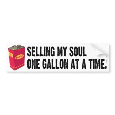 Selling My Soul - Bumper Sticker by 1000RoBoTs