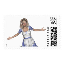 Sello de Alicia del país de las maravillas