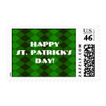 Sello del día de Argyle St Patrick verde