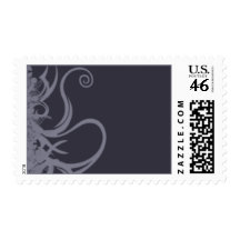 Sello del remolino del gris azul