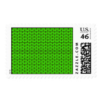 sello ladrillos verdes postage stamps