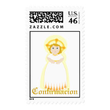Sello-Personalizar santo de "Confirmacion" del niñ