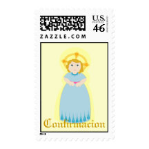 Sello-Personalizar santo de "Confirmacion" del niñ