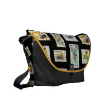 Sellos del pájaro bolsa de mensajería
