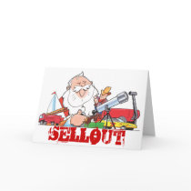 Sellout Santa cards