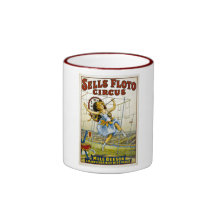 Sells Floto 1921 - M'lle Beeson Mug