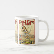 Sells Floto circus M'lle Beeson Coffee Mug
