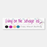 Selvage Edge Bumper Sticker