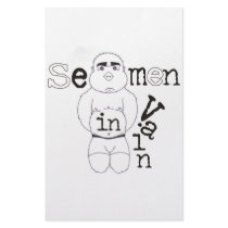 Semen in Vain stationery by naranjay Semen in Vain stationery