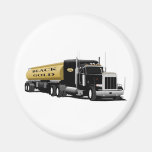 Semi Black Gold Fridge Magnets