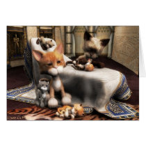 Semi-Royal Family Portrait cards by Trouble Semi-Royal Family Portrait cards