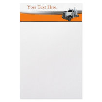 Semi Truck Stationery