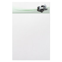 Semi Truck Stationery Design