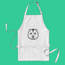 Semi White Russian Dwarf Hamster aprons