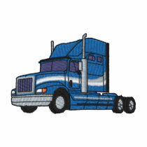 Semi with sleeper embroidered shirts