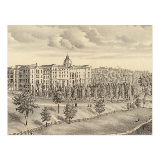 Seminary of St Francis of Sales, Milwaukee Co Wis Postcard Zazzle