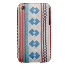 Seminole Indian Quilt iPhone 3 Case