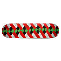 Seminole Quilt Art Skateboard