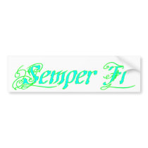 Semper Fi bumper stickers by militarymarinecorps Semper Fi bumper stickers