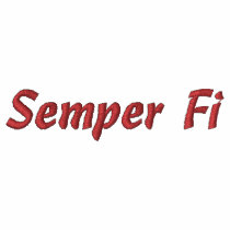 Semper Fi embroidered shirts