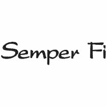 Semper Fi  Embroidered Shirt embroidered shirts