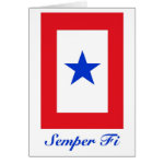 Semper Fi - Family Flag Card