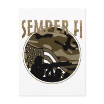 Semper Fi postcards by fashionfiles Semper Fi postcards