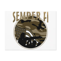 Semper Fi postcards by fashionfiles Semper Fi postcards