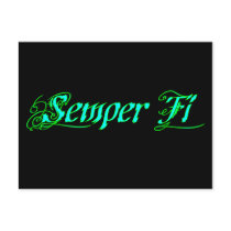 Semper Fi postcards