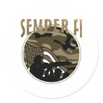 Semper Fi stickers by fashionfiles Semper Fi stickers