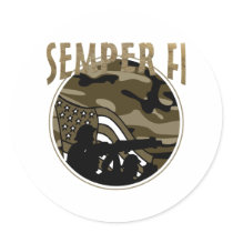 Semper Fi stickers by fashionfiles Semper Fi stickers